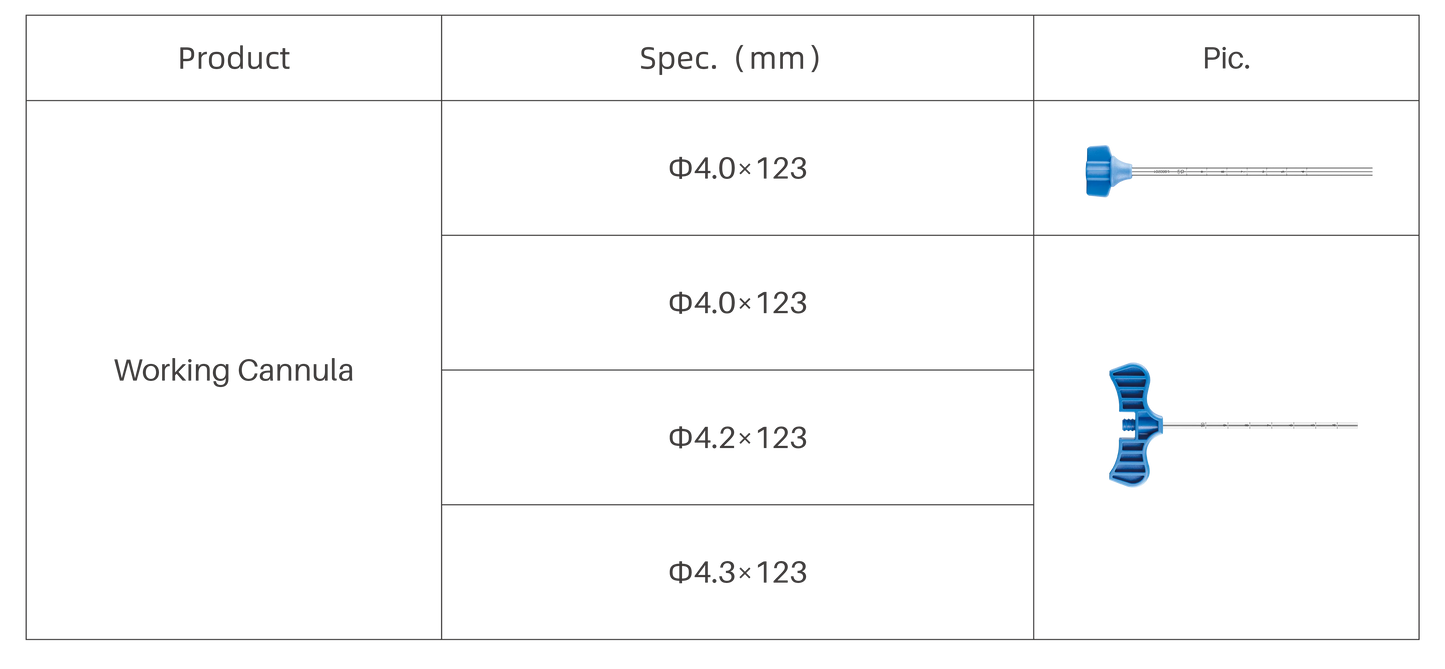 Working Cannula