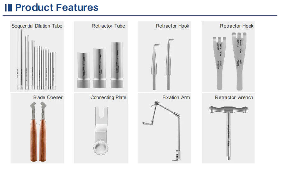 Open Retractor System Expandable Retractor System – Dragon Crown